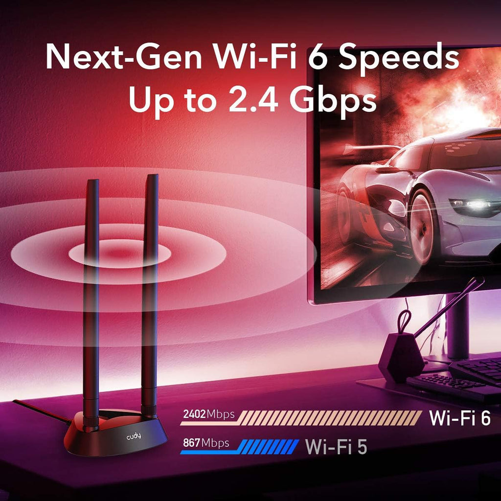 AX3000 WiFi 6 PCIe Card, Bluetooth 5.0 PCIe Adapter R6553