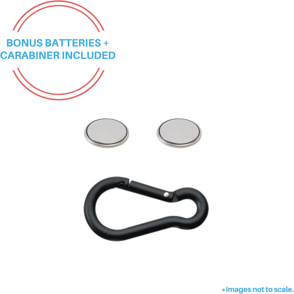 Emergency Alarm with Tripwire Hook, Battery Included, Carabiner Included, Family Pack (5), Pink S261614