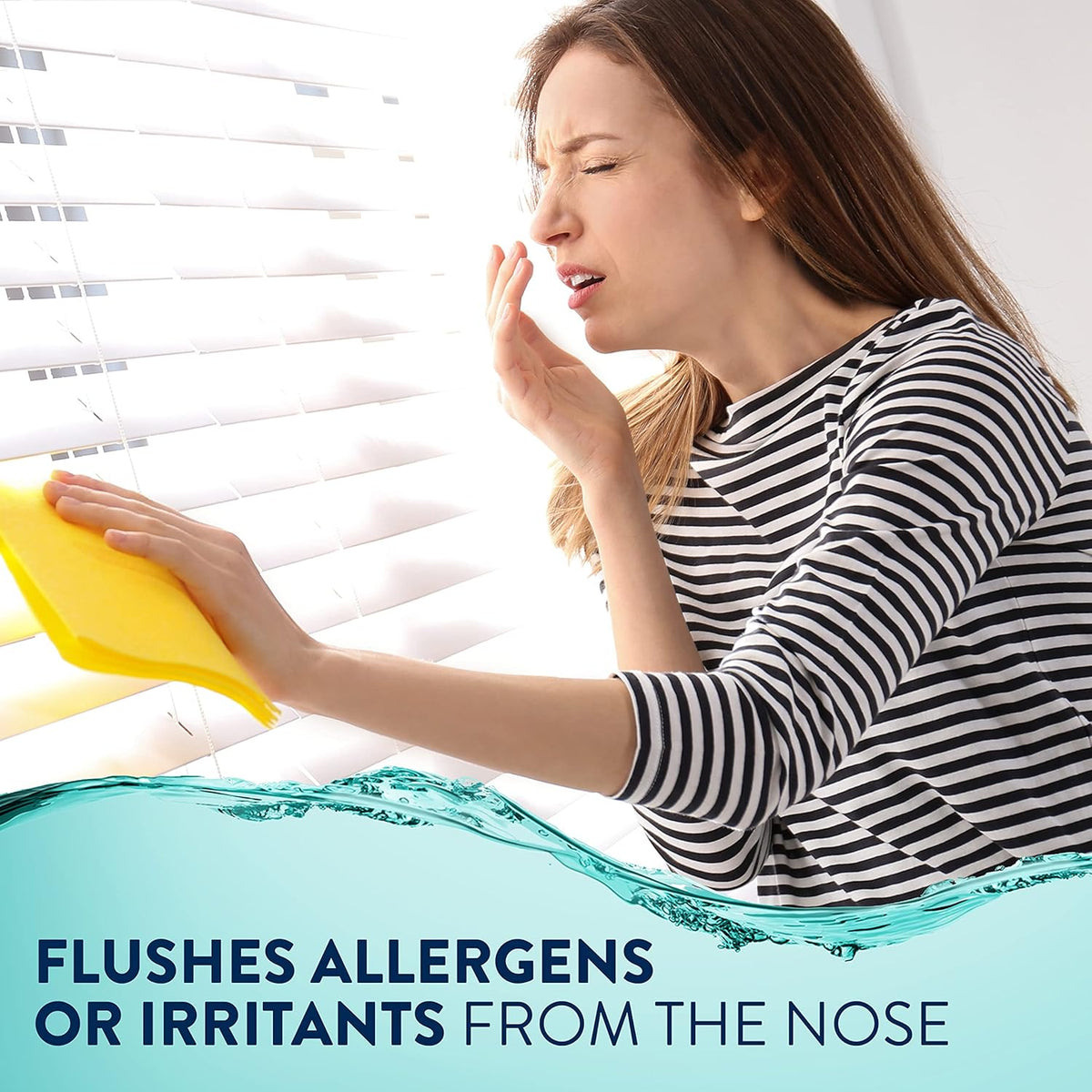 5.0 fl oz x 2 Drug Free Saline Nasal Spray S2444