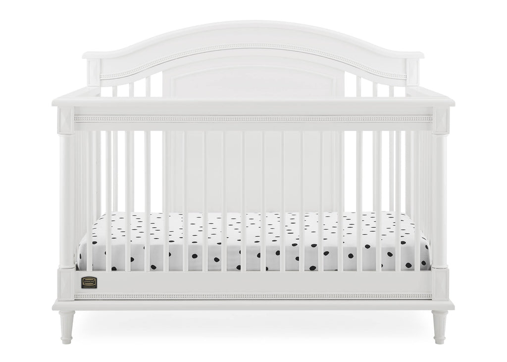 6-in-1 Convertible Crib with Toddler Rail H2559