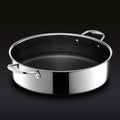 7-Quart Saute Pan and 12-Inch Frying Pan with Lid Set, Hybrid Nonstick Stainless Steel Y49770