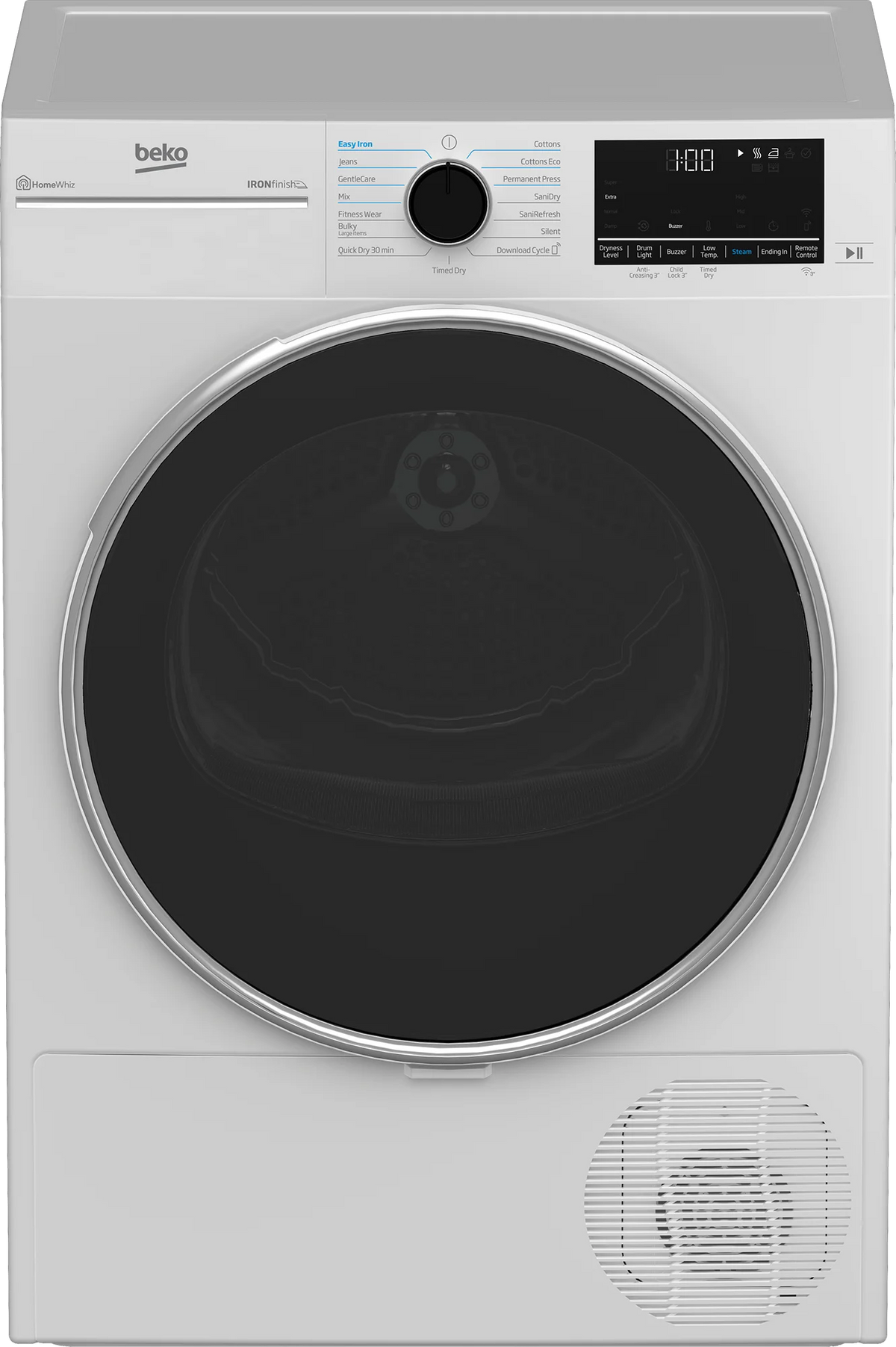 White Front Load Electric Dryer S435088