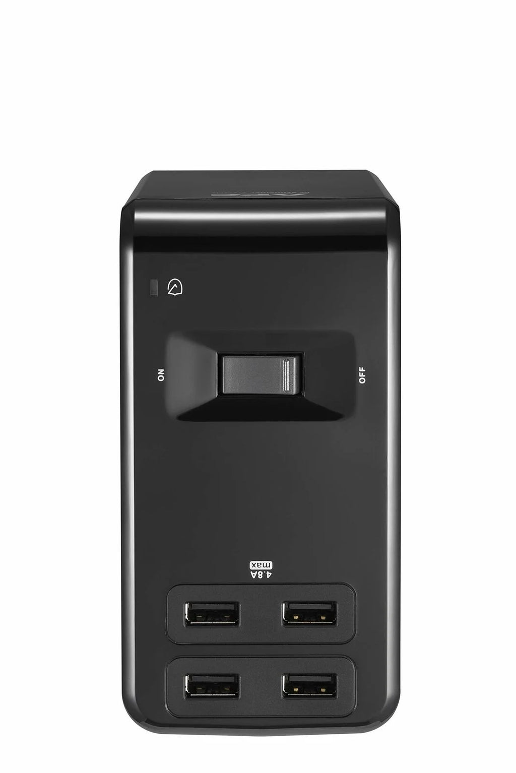 6 Outlet 4 USB SurgeArrest Power Station (Black) P315