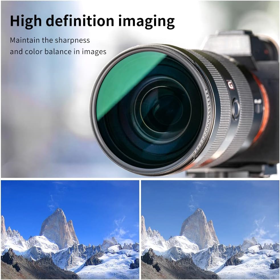 52mm Circular Polarizer Filter with Multi-Layer Coatings W42352