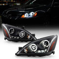 For 2003-2007 Honda Accord LED Projector Headlights A86876