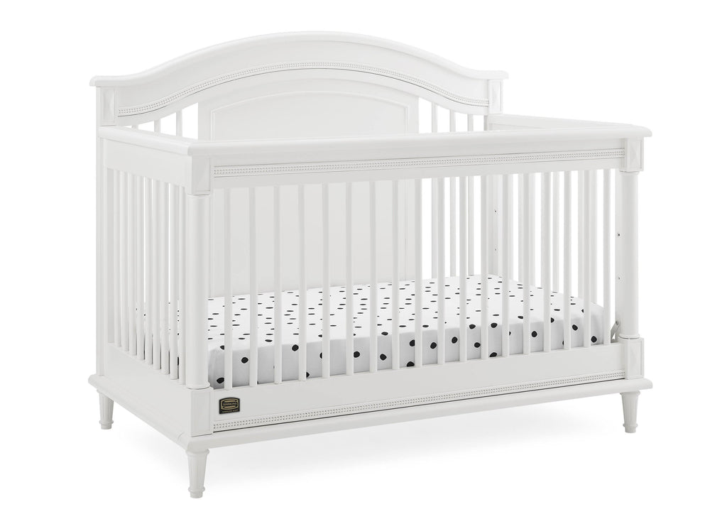 6-in-1 Convertible Crib with Toddler Rail H2559