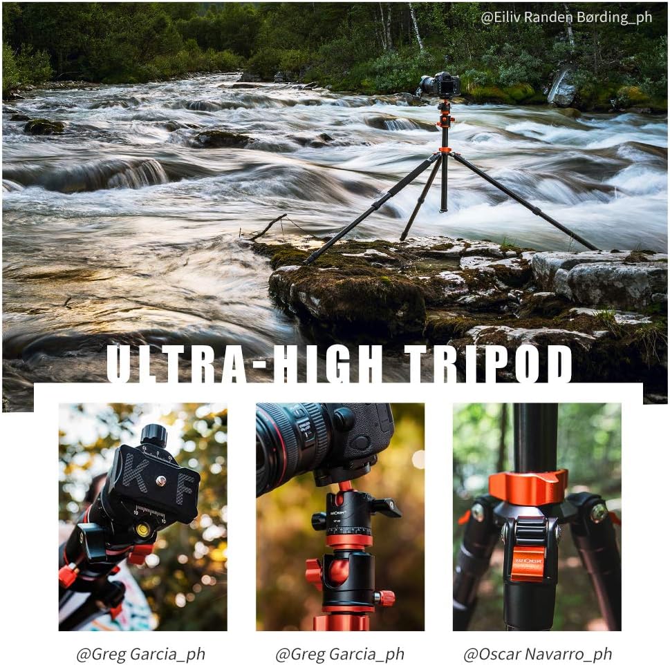 94 Inch 4 Section Aluminium Camera Tripod with 360 Degree Ball Head V55002
