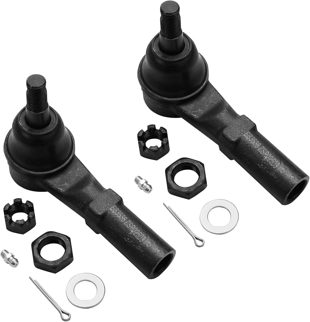 Front Upper Control Arms Ball Joints Sway Bars Tie Rods 10pc Set T456670