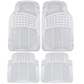 Clear Car Floor Mats, 4 Pieces Set Trimmable G65239