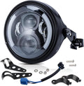 7Inch Round LED Motorcycle Headlights with Housing Bucket Mount Bracket X875133