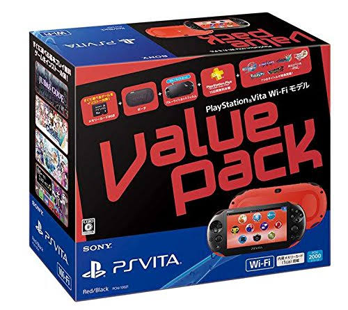 Red Black PlayStation Vita F720