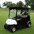 Black 3-Sided Fitted Golf Cart Cover E688392