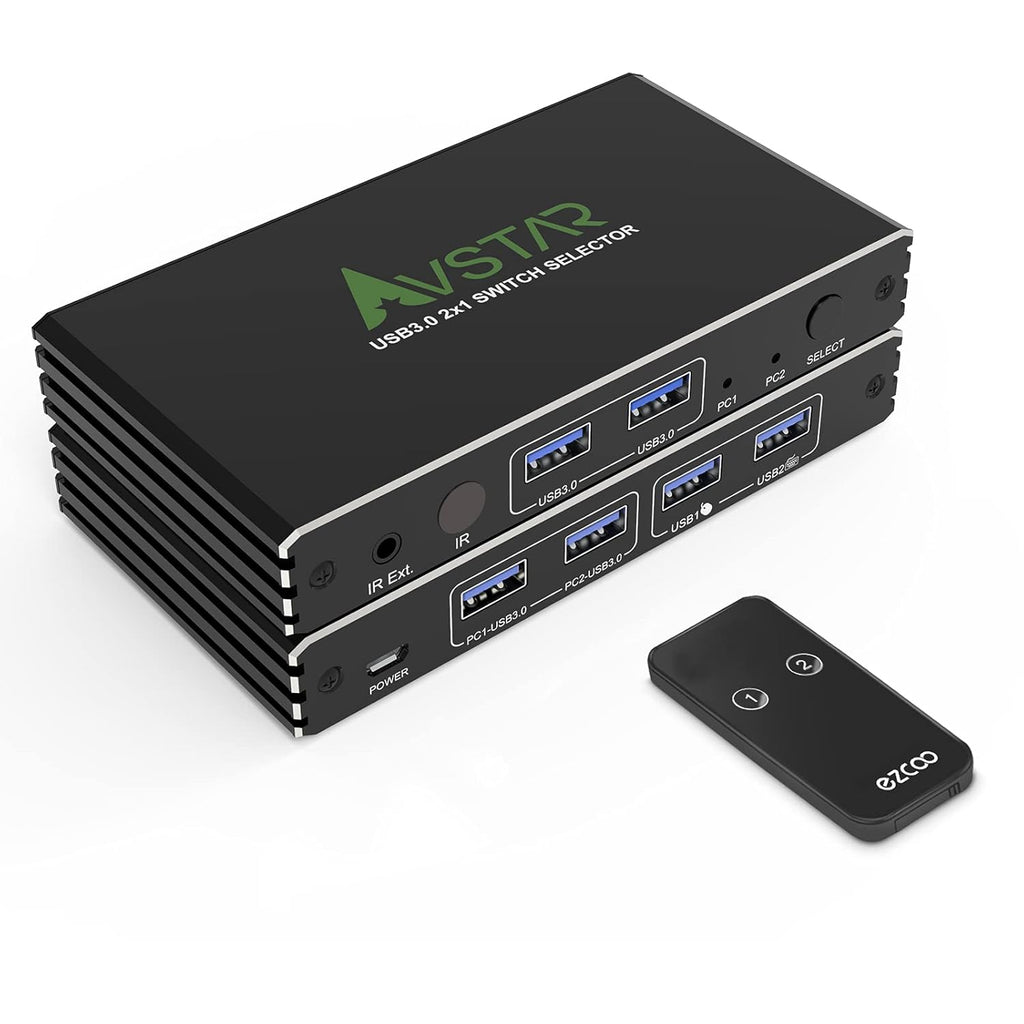USB 3.1 3.0 4 Port KVM Switch Selector U1200