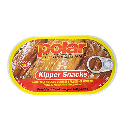 Kipper Snacks, 3.53 Ounce (Pack of 12), Canned Fish J4149