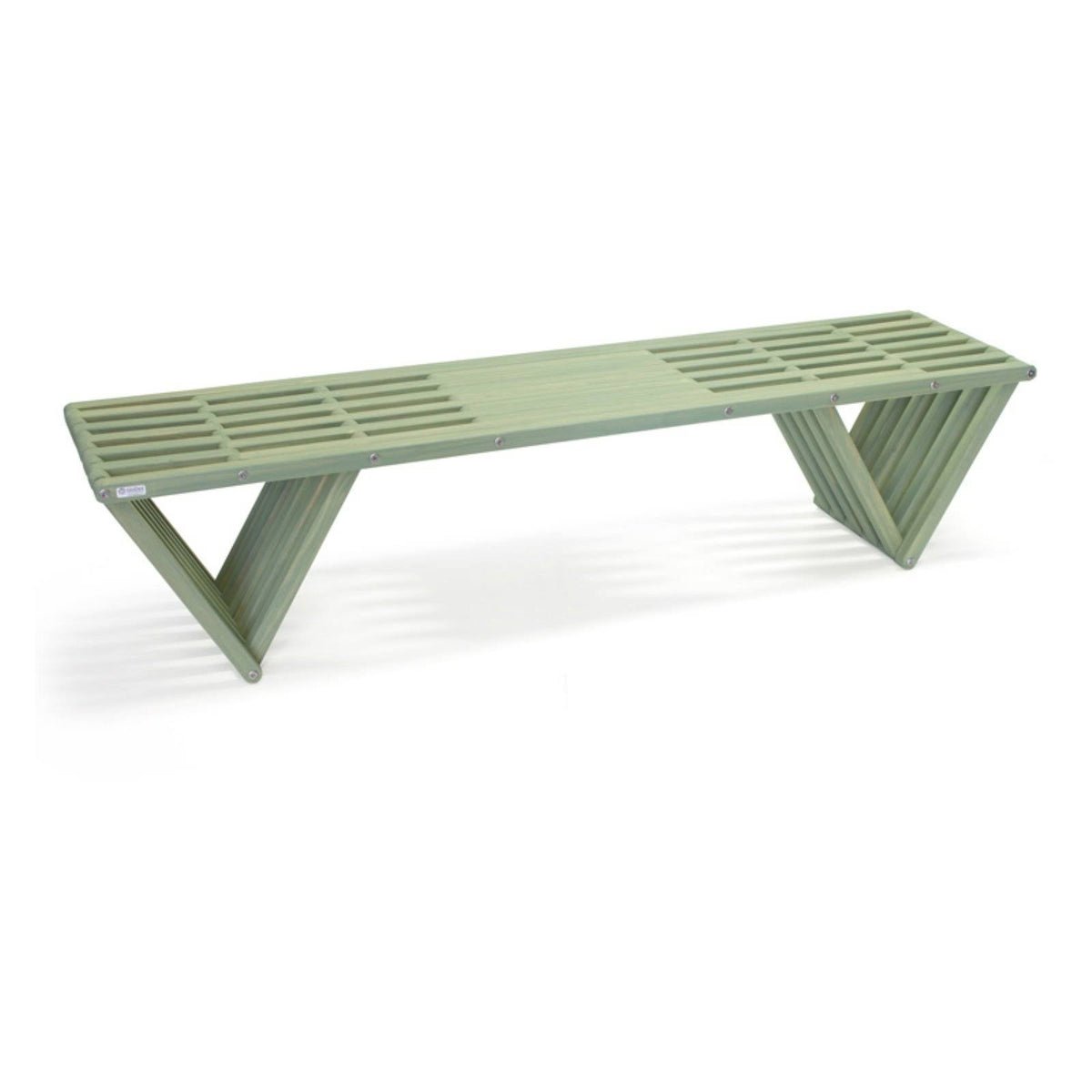 Green Backless Garden Bench E766