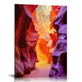 Upper Antelope Slot Canyon Scenic Canvas Wall Art Prints Y97571