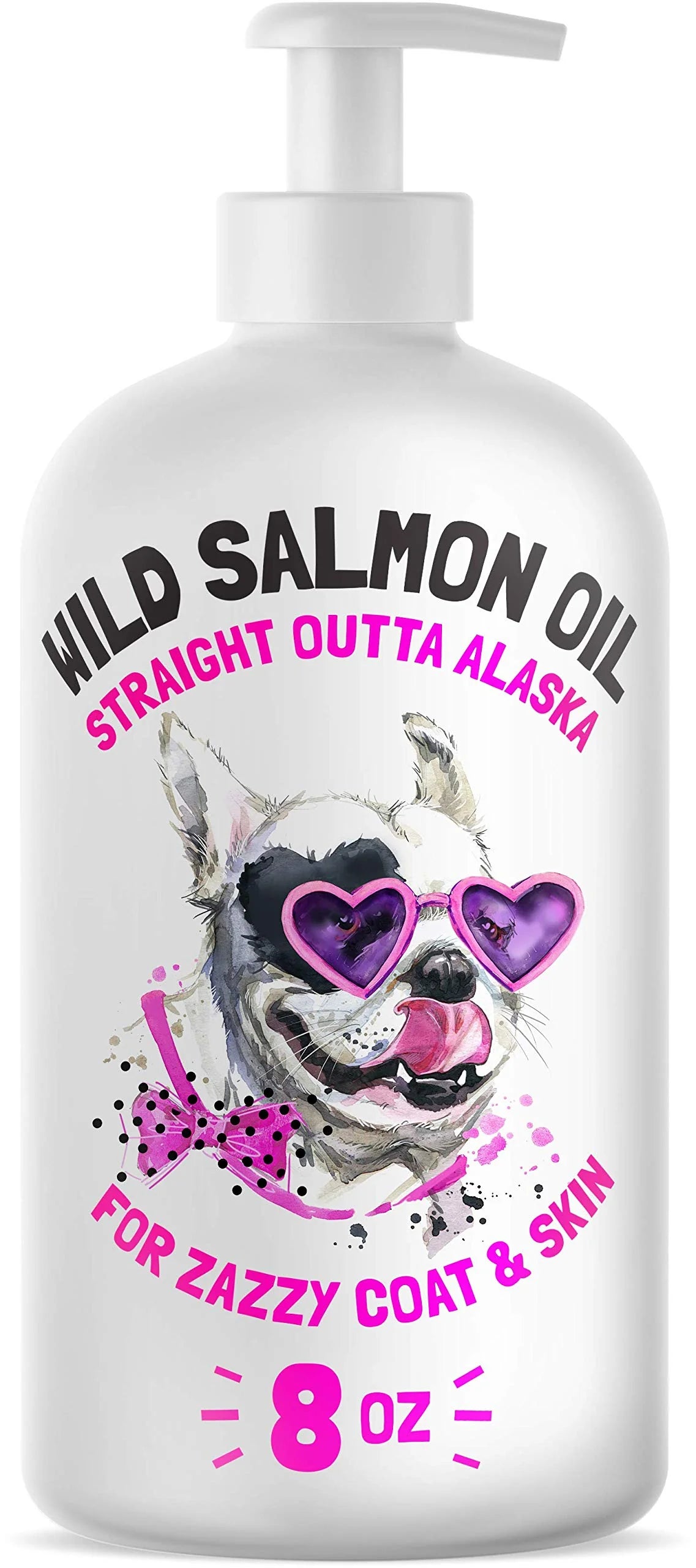 Wild Alaskan Salmon Oil for Dogs & Cats 8 oz R716677