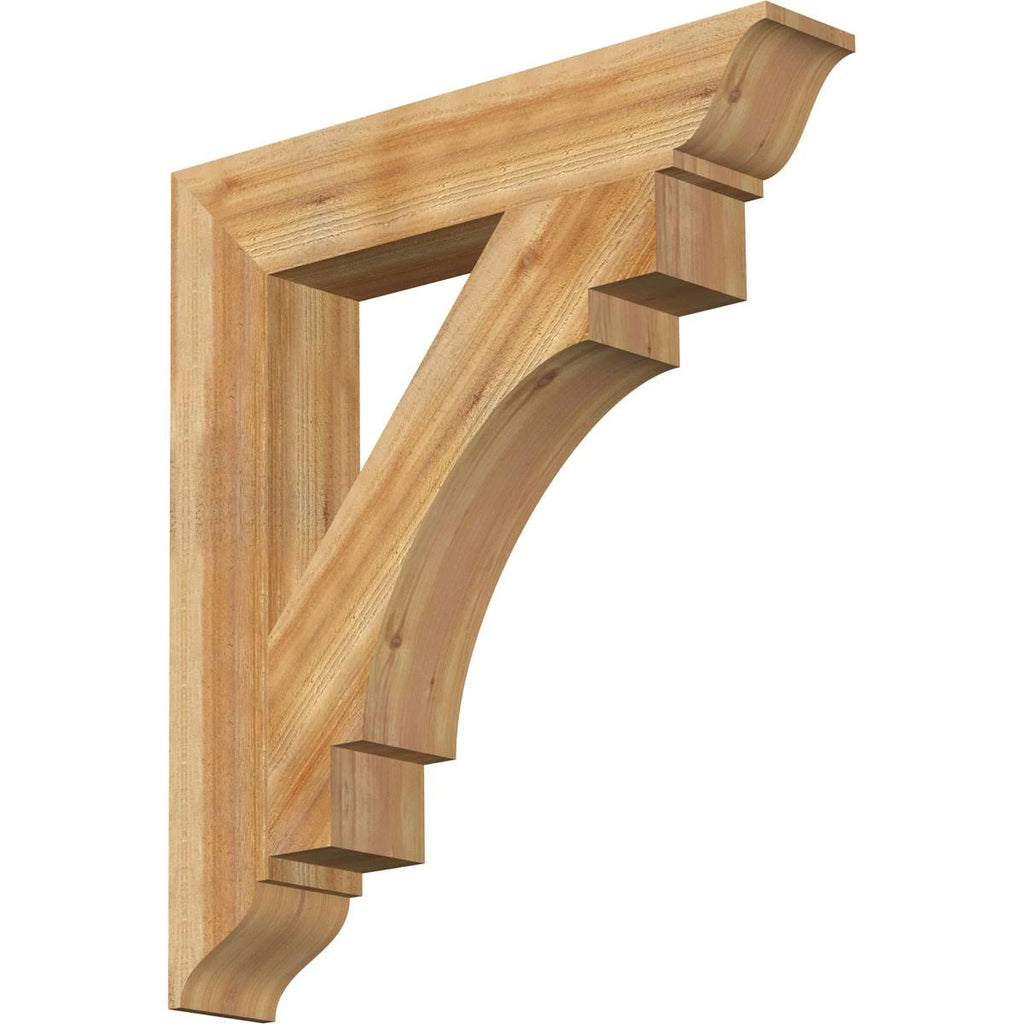 Western Red Cedar Rough Sawn Bracket J6641