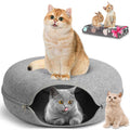 Cat Tunnel Bed with Pet Blanket G7531