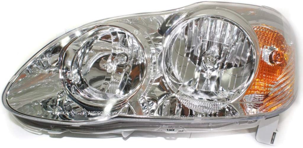 Headlight Assembly Driver Side for Toyota Corolla 2005-2008 G347