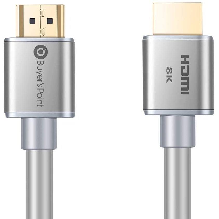 6ft Grey HDMI 2.1 Cable 5 Pack F3898