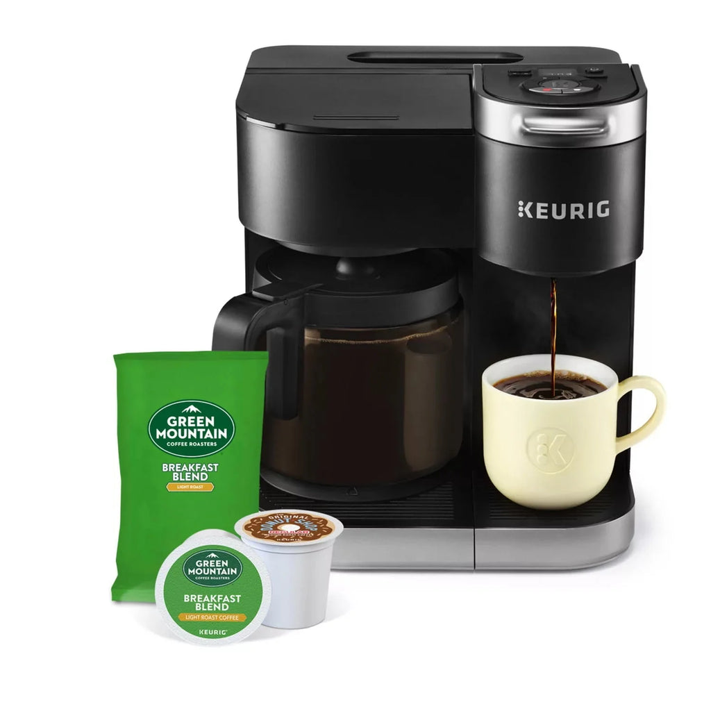 Single Serve and Carafe Coffee Maker A41643
