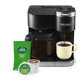 Single Serve and Carafe Coffee Maker A41643