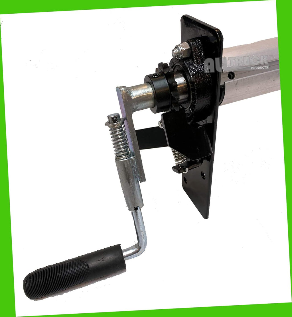 Truck & Trailer Tarp Roller Kit with PVC Mesh Tarp (7'6 x 15') C190541