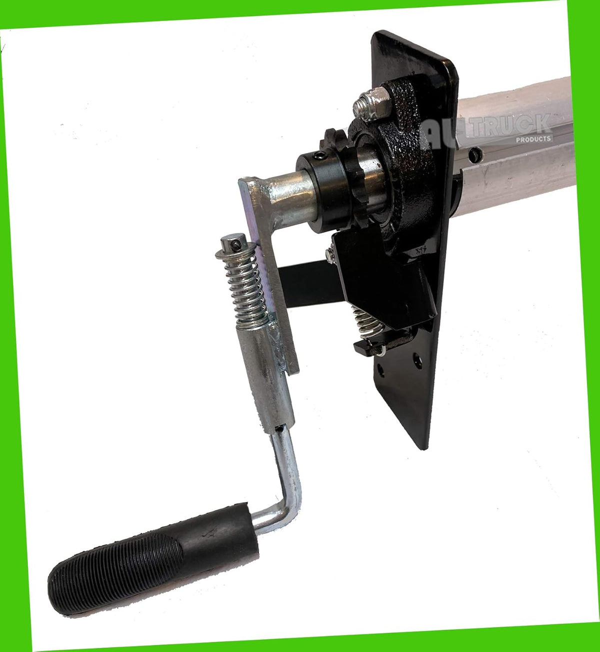 Truck & Trailer Tarp Roller Kit with PVC Mesh Tarp (7'6 x 15') C190541