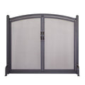 Arched Fireplace Screen with Doors X987