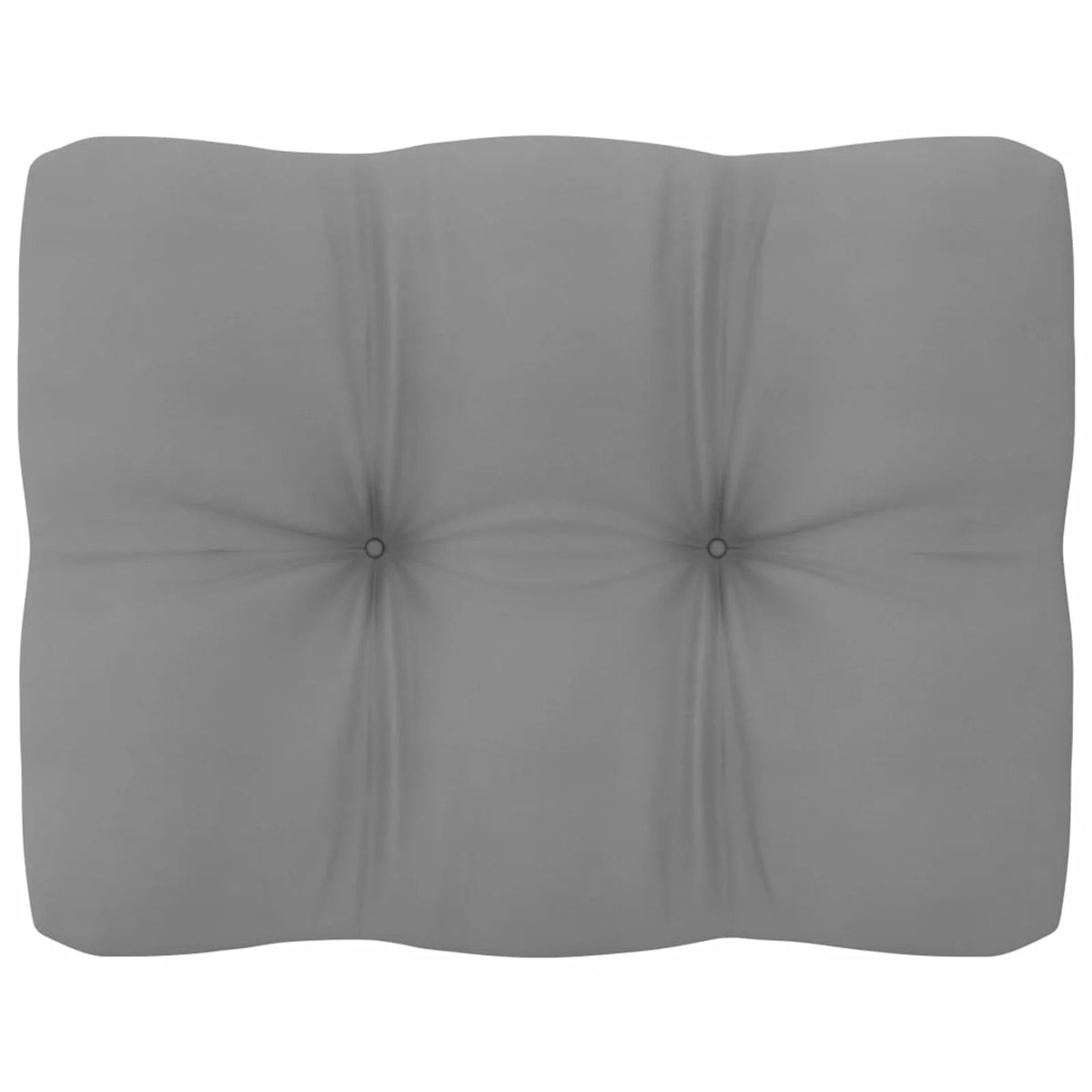 6 Piece Gray Cushioned Pinewood Sectional Outdoor Furniture Set S21847