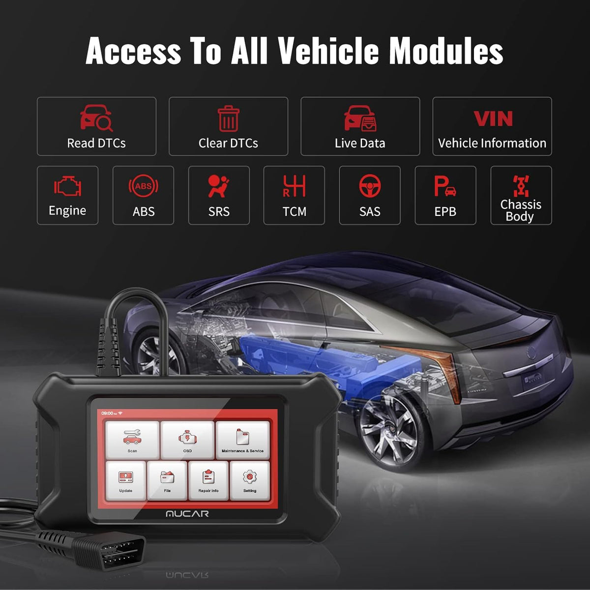 OBD2 Scanner CS99 Diagnostic Scan Tool K737002