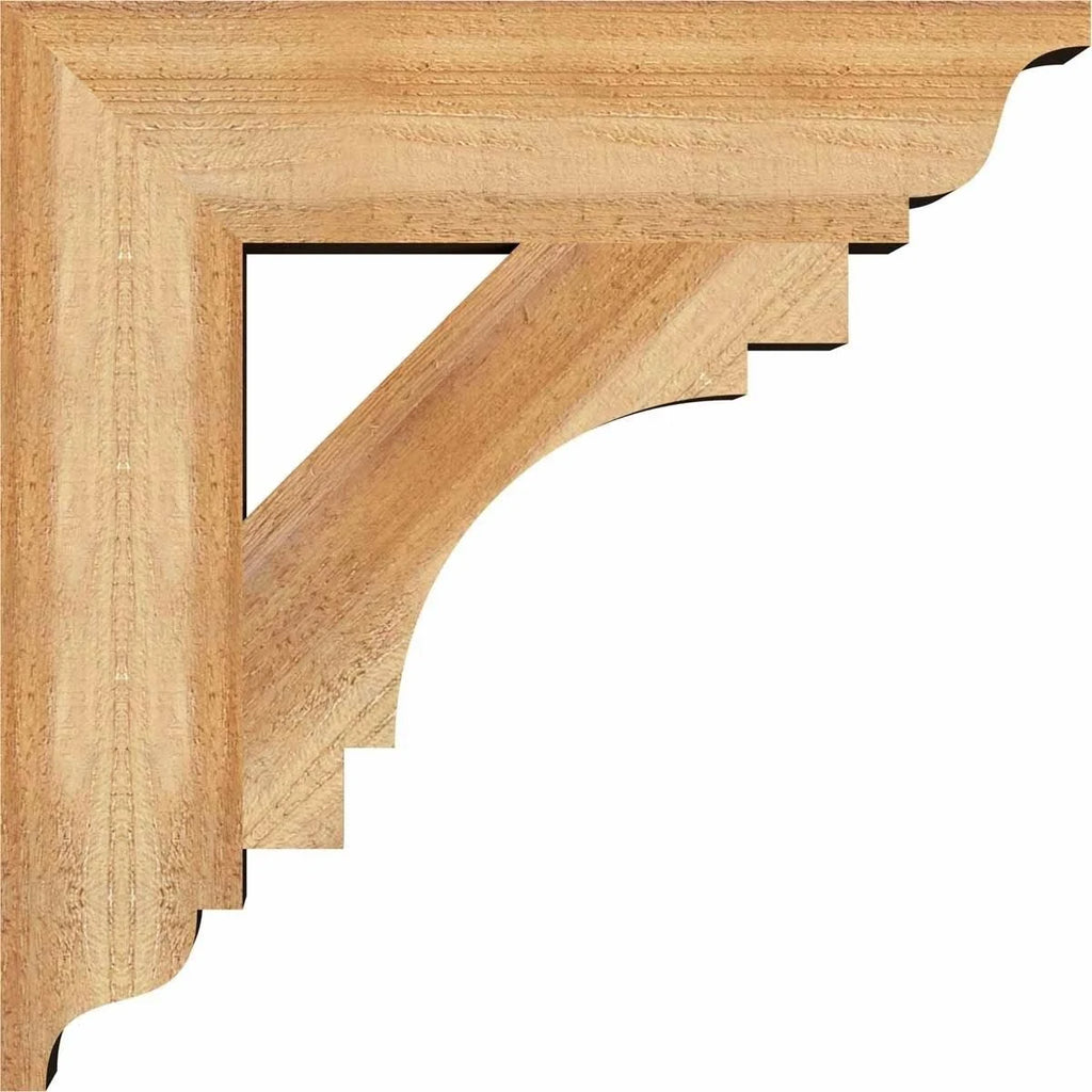 Western Red Cedar Rough Sawn Bracket J6641