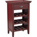Vintage Wine Finish Wine Cabinet G370272