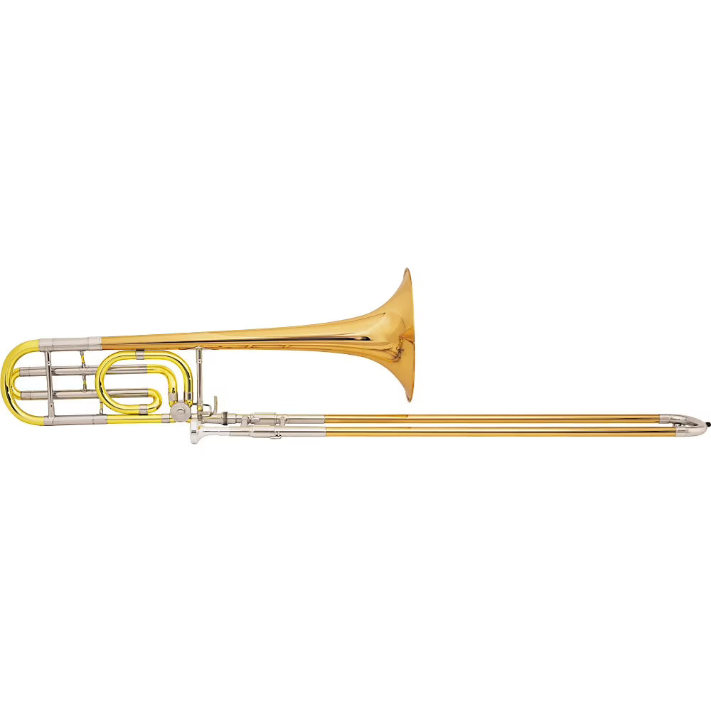 Lacquer Rose Brass Bell F-Attachment Trombone L41317