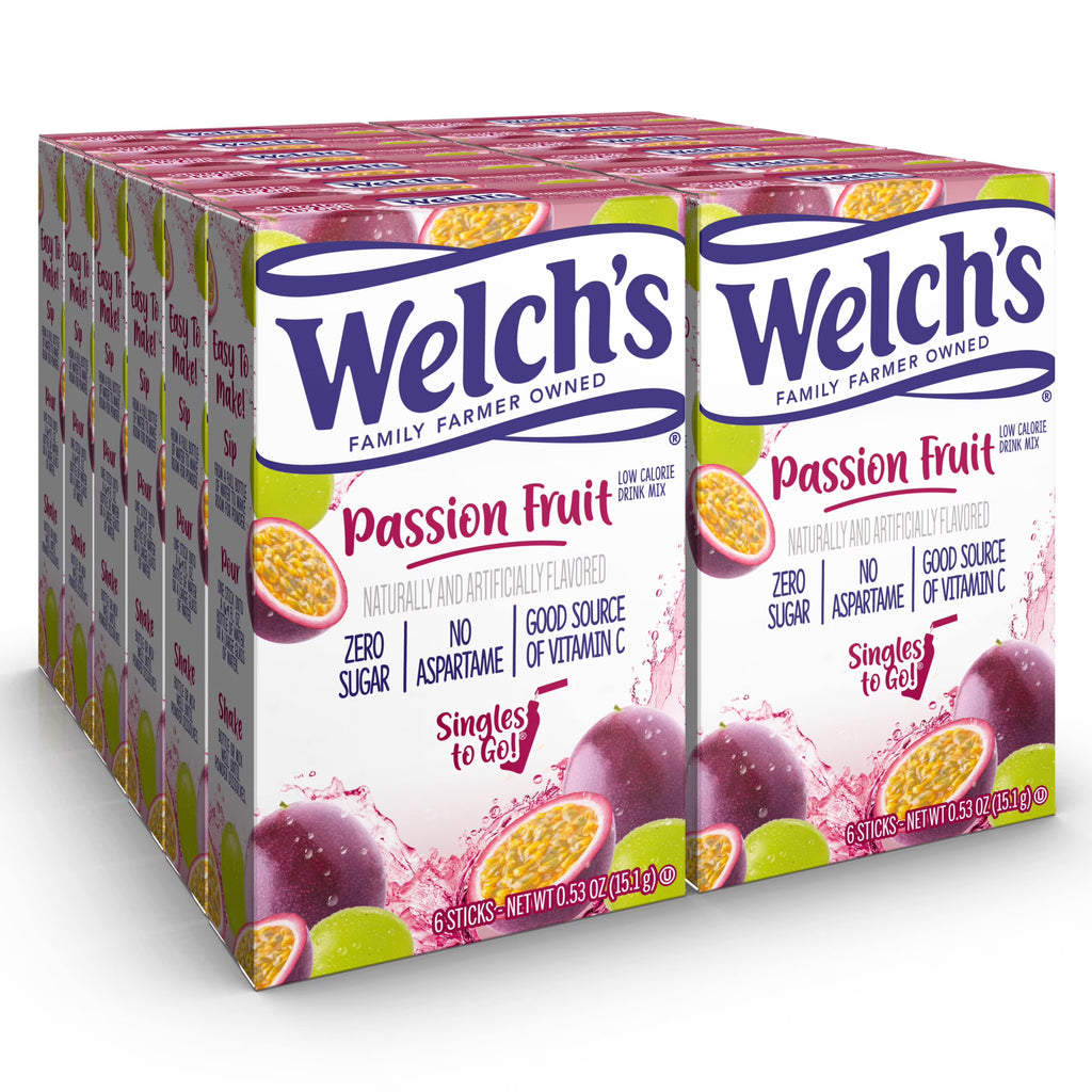Passion Fruit Water Drink Mix Powder Sticks (72 Total Servings) H533
