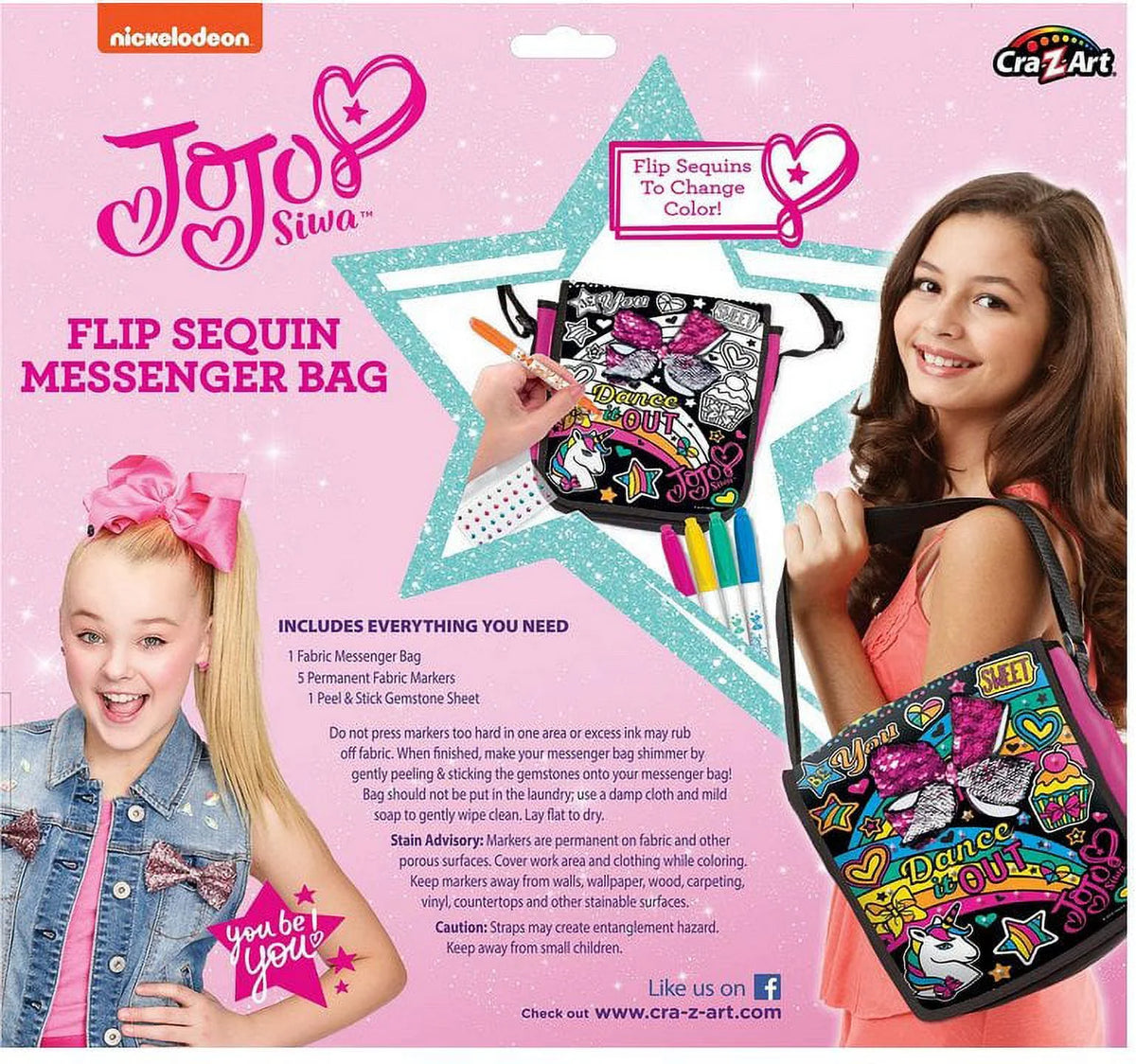 Sequin Bow Messenger Bag Y61055
