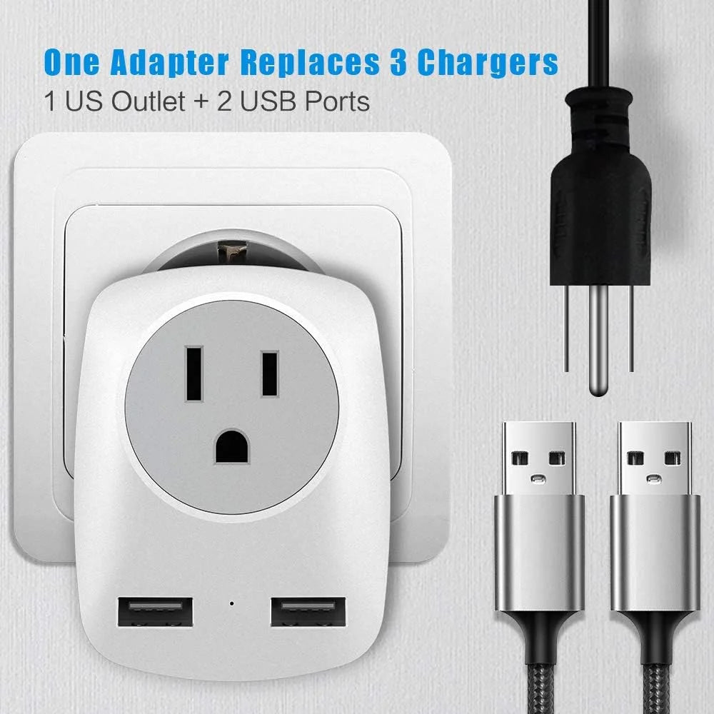 European Travel Plug Adapter Type C E7516