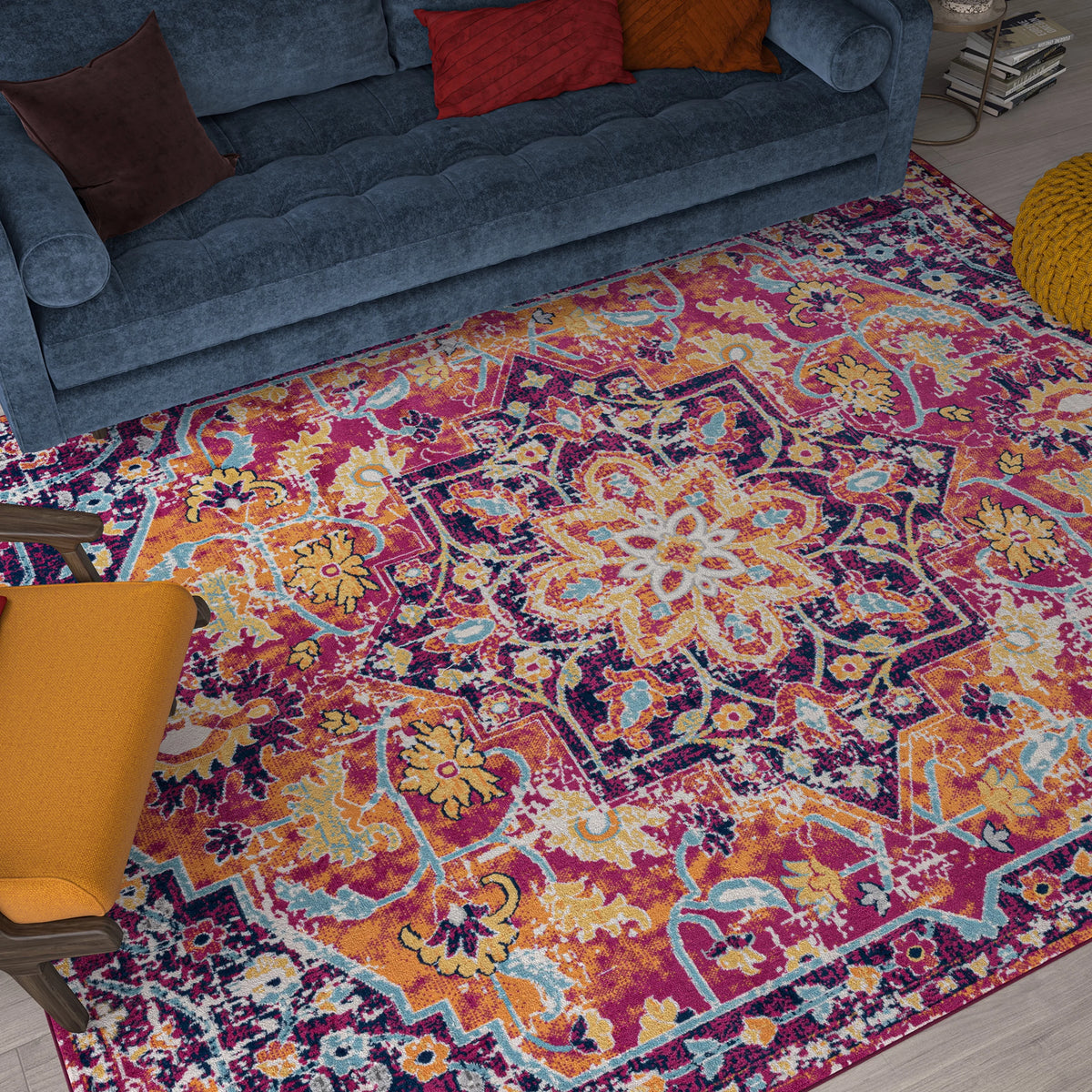 8x10 Medallion Area Rug X163422