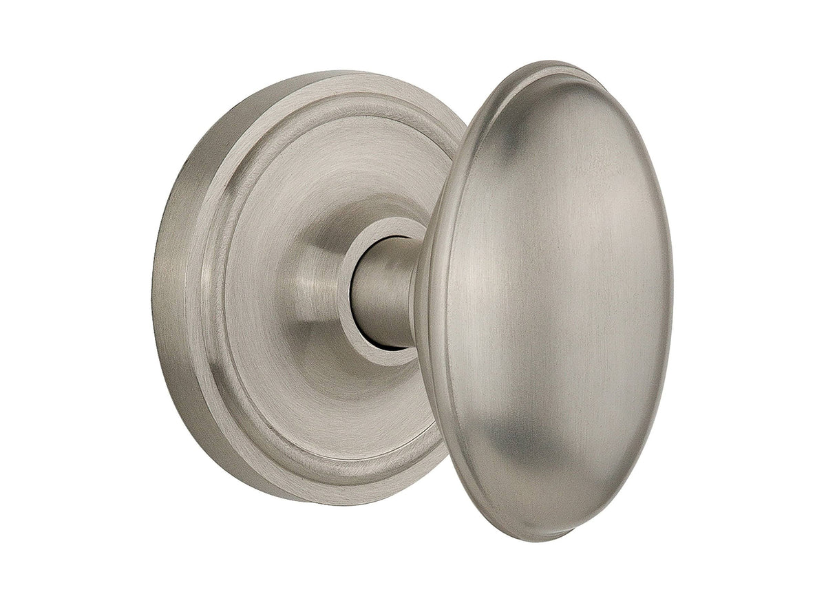 Satin Nickel Privacy Door Knob D268540