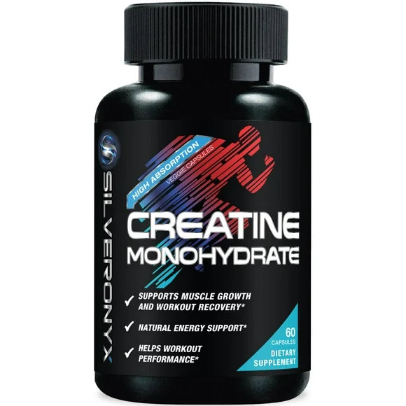 Micronized Creatine Monohydrate 3000mg 60 Capsules D85195