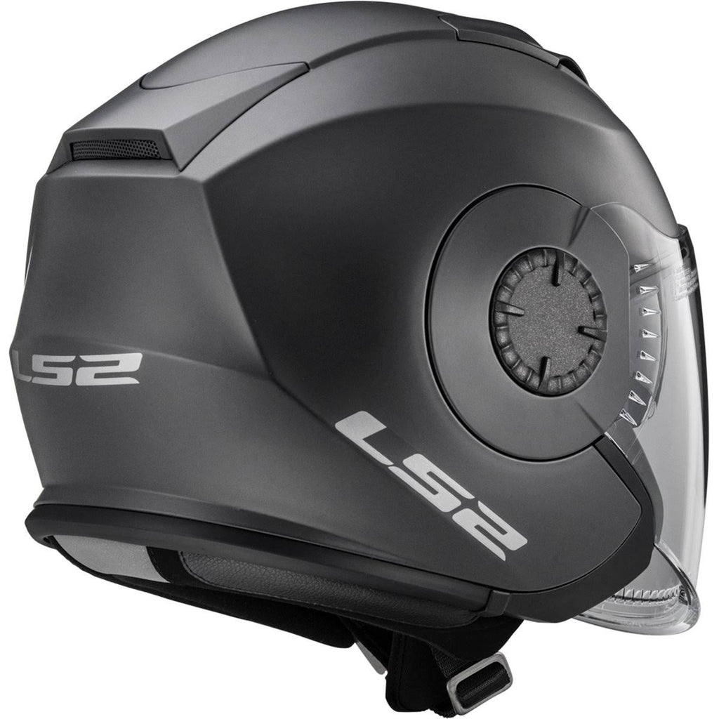 Matte Black Open Face Helmet S472