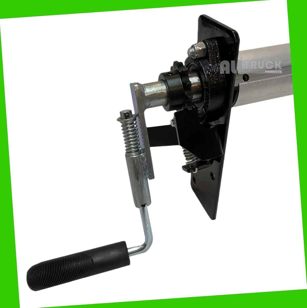 Truck & Trailer Tarp Roller Kit with PVC Mesh Tarp (7'6 x 15') C190541