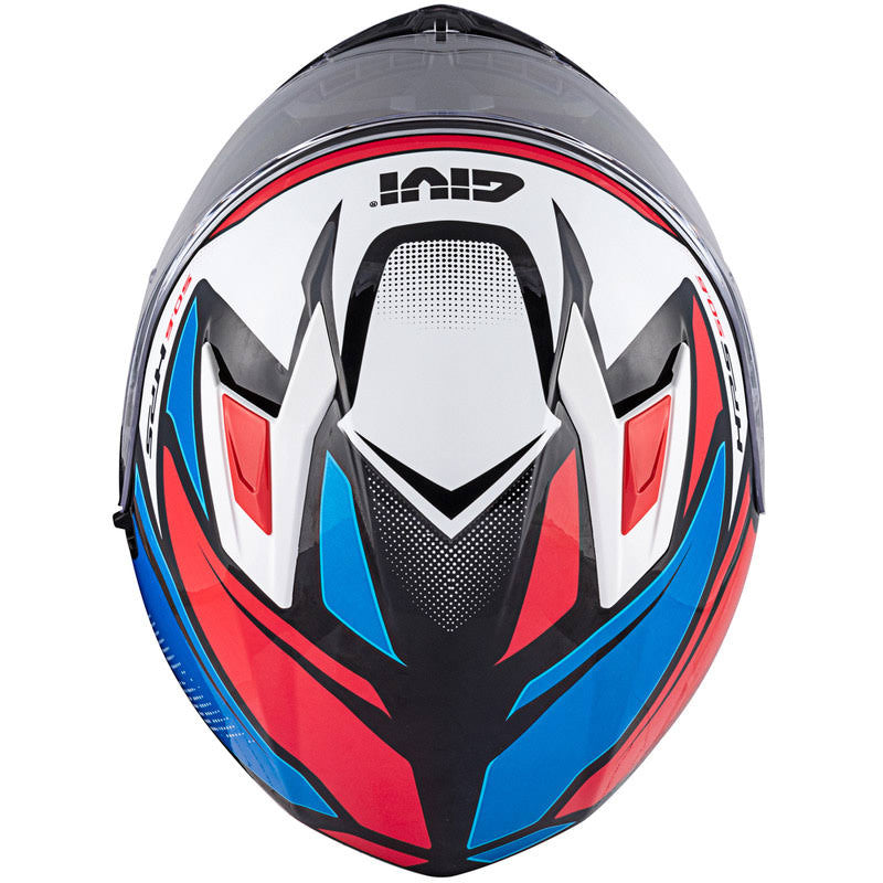 Black White Blue Red Helmet Size S H204732