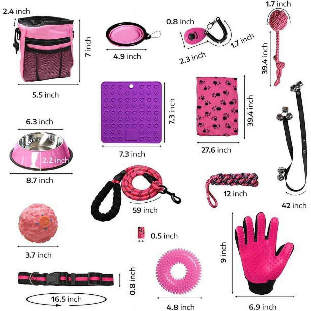 Puppy Starter Kit Dog Toys Dog Bed Blankets Grooming Tool Z253