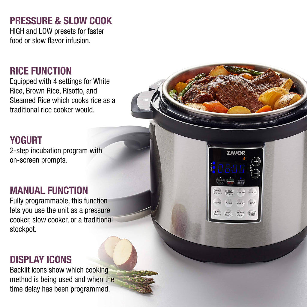 6 Qt. Multi-Cooker J845