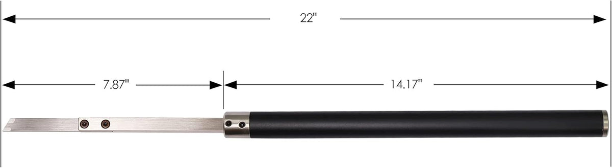 Carbide Tipped Woodturning Tool 9pcs Set H132676
