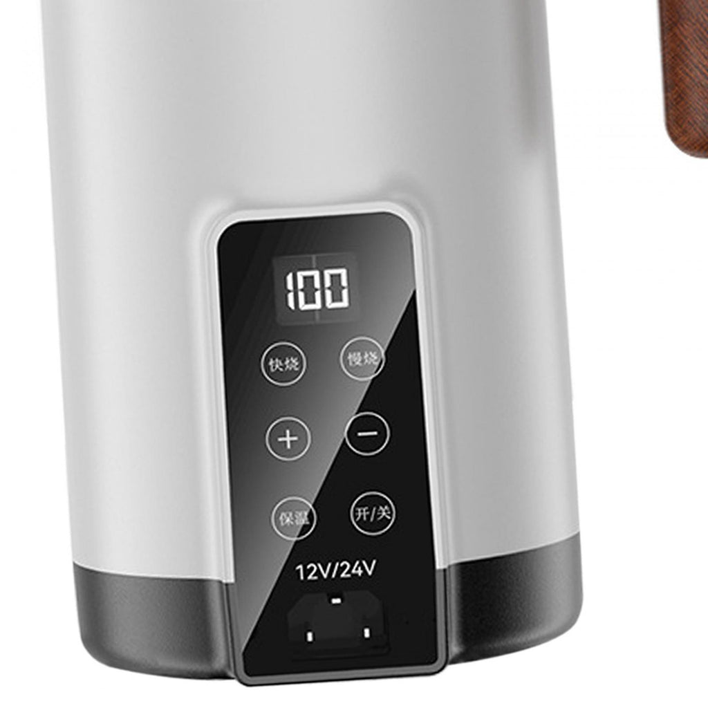 White 1.3L Car Heating Kettle A3506