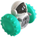 Robot Shaped Treat Dispenser Push Toy N1915