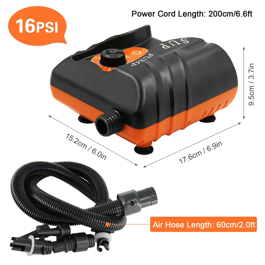 Inflation Pump with 6pcs Nozzles W113957